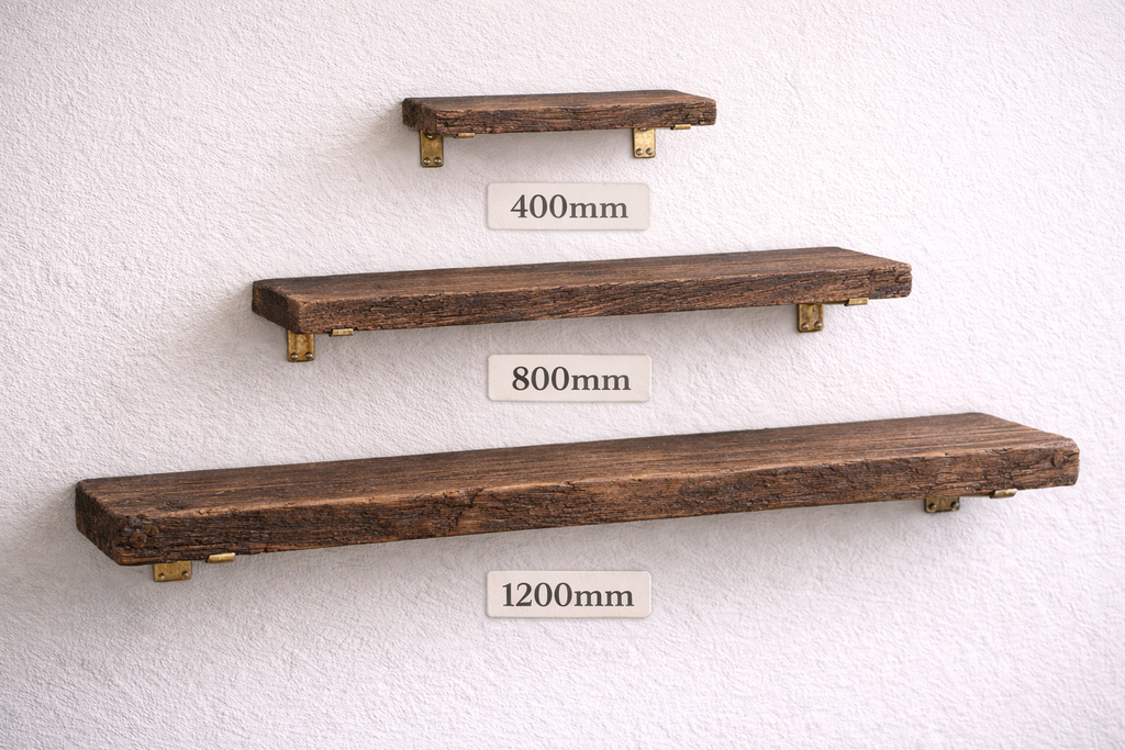 MyShelf™ Rustic Oak Floating Shelf