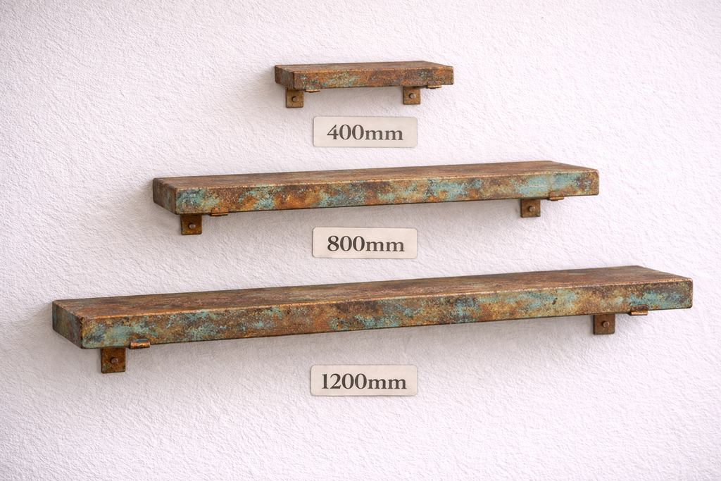 MyShelf™ Patina Copper Floating Shelf