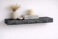 MyShelf™ Stacked Stone Floating Shelf — Slate Grey