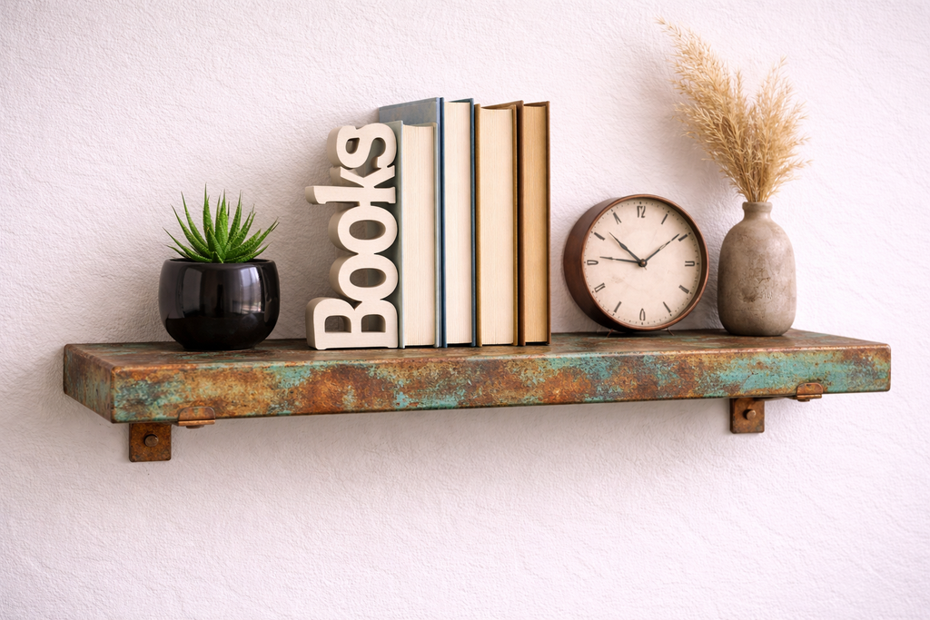 MyShelf™ Patina Copper Floating Shelf